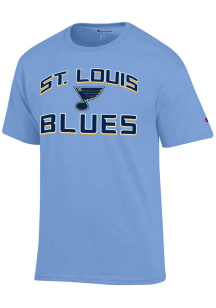 Champion St Louis Blues Light Blue Heart and Soul Short Sleeve T Shirt