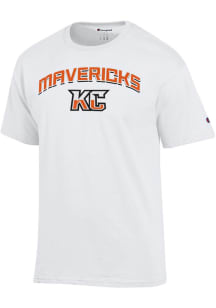 Champion Kansas City Mavericks White Heart and Soul Short Sleeve T Shirt