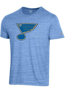 Champion St Louis Blues Light Blue Primary Short Sleeve Fashion T Shirt