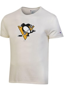 Champion Pittsburgh Penguins White Primary Short Sleeve Fashion T Shirt