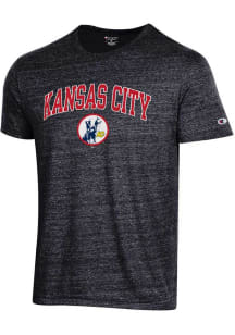Champion Kansas City Scouts Black Arch Name Short Sleeve Fashion T Shirt