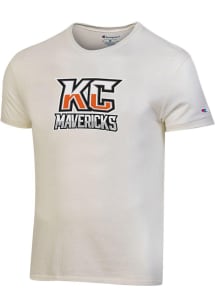 Champion Kansas City Mavericks White Primary Short Sleeve Fashion T Shirt