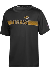 Champion Missouri Tigers Youth Black Impact Short Sleeve T-Shirt