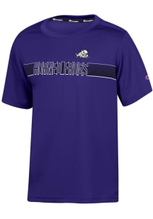 Champion TCU Horned Frogs Youth Purple Impact Short Sleeve T-Shirt