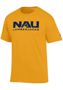 Champion Northern Arizona Lumberjacks Gold Alt Logo Short Sleeve T Shirt