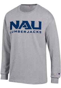 Champion Northern Arizona Lumberjacks Grey Alt Logo Long Sleeve T Shirt