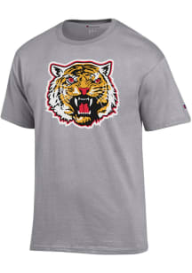 Champion Grambling State Tigers Grey PRIMARY LOGO Short Sleeve T Shirt