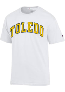 Champion Toledo Rockets White Arch Name Short Sleeve T Shirt
