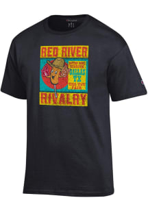 Champion Black Red River Head To Head Short Sleeve T Shirt