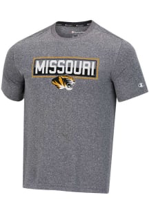 Champion Missouri Tigers Grey Stadium Heathered Impact Short Sleeve T Shirt