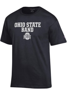 Champion Ohio State Buckeyes Black BAND Short Sleeve T Shirt
