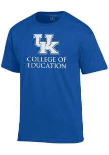 Champion Kentucky Wildcats Blue College of Education Short Sleeve T Shirt