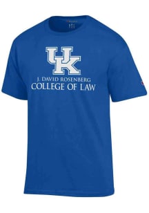 Champion Kentucky Wildcats Blue J. David Rosenberg College of Law Short Sleeve T Shirt