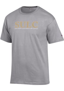Champion Southern University Jaguars Grey Law Center Short Sleeve T Shirt