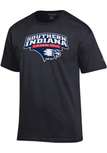Champion Southern Indiana Screaming Eagles Navy Blue Primary Logo Short Sleeve T Shirt