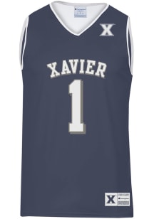 Champion Xavier Musketeers Navy Blue Fashion Jersey