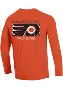 Champion Philadelphia Flyers Orange Classic Long Sleeve T Shirt