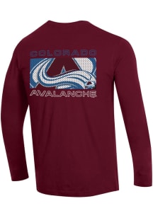Champion Colorado Avalanche Maroon Classic Long Sleeve T Shirt