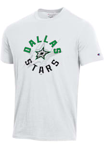 Champion Dallas Stars White Classic Short Sleeve T Shirt