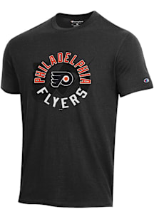 Champion Philadelphia Flyers Black Classic Short Sleeve T Shirt