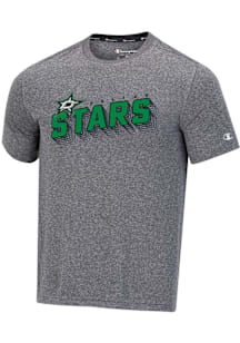Champion Dallas Stars Grey Heathered Impact Short Sleeve T Shirt