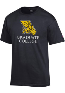 Champion Missouri Western Griffons Black Graduate College Short Sleeve T Shirt