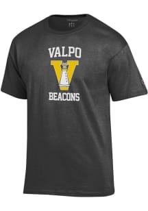 Champion Valparaiso Beacons Grey Number 1 Design Short Sleeve T Shirt
