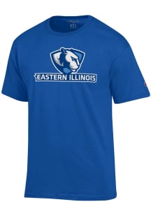 Champion Eastern Illinois Panthers Blue Number 1 Design Short Sleeve T Shirt
