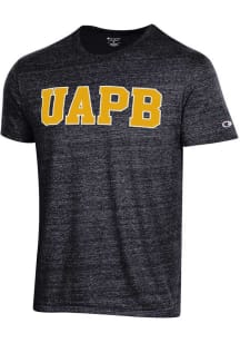 Champion Arkansas Pine Bluff Golden Lions Black Initials Triblend Short Sleeve Fashion T Shirt