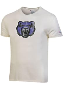 Champion Central Arkansas Bears White Vintage Logo Triblend Short Sleeve Fashion T Shirt