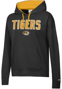 Champion Missouri Tigers Womens Black Stadium Hooded Sweatshirt