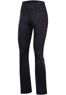 Womens Indiana Hoosiers Black Champion Yoga Flare Pants