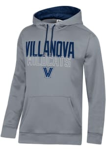 Champion Villanova Wildcats Mens Charcoal Stadium Fleece Mesh Lining Hood