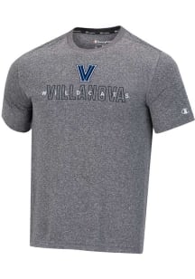 Champion Villanova Wildcats Charcoal Stadium Impact Heathered Short Sleeve T Shirt