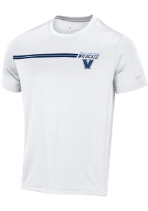 Champion Villanova Wildcats White Stadium Impact Short Sleeve T Shirt