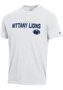 Penn State Nittany Lions White Champion Stadium Shadow Short Sleeve T Shirt