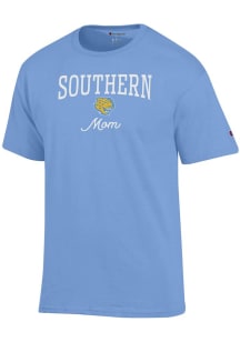 Champion Southern University Jaguars Womens Light Blue Mom Short Sleeve T-Shirt