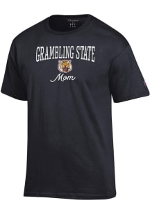 Champion Grambling State Tigers Womens Black Mom Short Sleeve T-Shirt