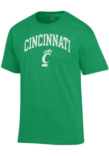 Champion Cincinnati Bearcats Kelly Green St Patricks Day Short Sleeve T Shirt