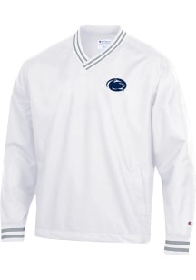 Mens Penn State Nittany Lions White Champion Super Fan Scout Pullover Pullover Jackets