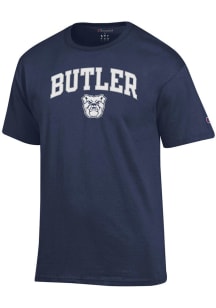 Champion Butler Bulldogs Navy Blue Arch Mascot Short Sleeve T Shirt