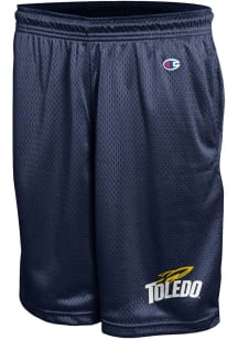 Champion Toledo Rockets Mens Navy Blue Mesh Shorts