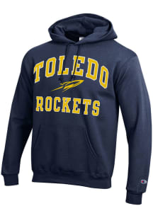 Champion Toledo Rockets Mens Navy Blue Powerblend Long Sleeve Hoodie