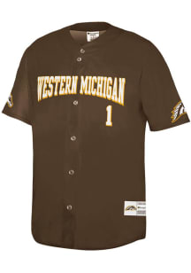 Champion Western Michigan Broncos Mens Brown Sublimated Fashion Jersey