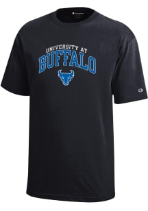 Champion Buffalo Bulls Youth Black No 1 Short Sleeve T-Shirt