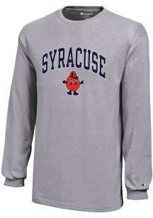 Champion Syracuse Orange Youth Grey No 1 Short Sleeve T-Shirt