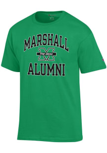 Champion Marshall Thundering Herd Green Arch Logo Alumni Short Sleeve T Shirt