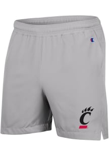 Mens Cincinnati Bearcats Grey Champion Woven Shorts