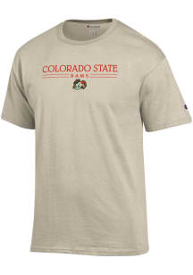 Champion Colorado State Rams Oatmeal Vault Short Sleeve T Shirt