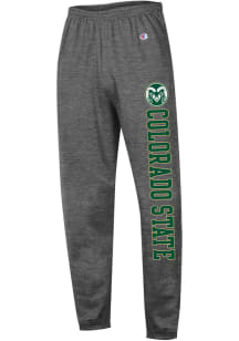 Champion Colorado State Rams Mens Charcoal Closed Bottom Sweatpants